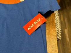NWT Nelk Boys Men’s Large Short Sleeve T-Shirt in Blue NEW Full Send