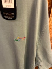 NWT GREG NORMAN SHORT SLEEVE TSHIRT OLIVE GREEN SIZE XL MENS