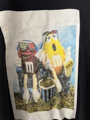 Pro Club Super Heavy Men’s T-Shirt XL Tall Black M&M’s Graphic Crew Neck Cotton