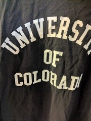 Vintage University of Colorado Eagles Band Glenn Frey Concert T-Shirt, XL