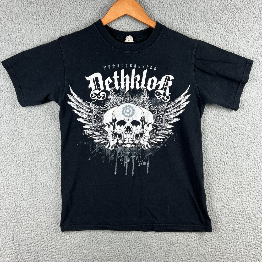 Vintage Metalocalypse Dethklok Adult Swim Show / Metal Band T-Shirt Size: Small