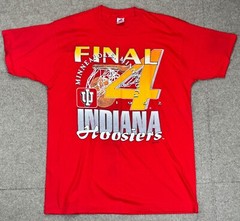 Fruit Of The Loom Vtg Made In USA 1992 Indiana Hoosiers NCAA Final 4 T-Shirt XL
