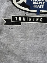 Vintage 90’s Gray Toronto Maple Leafs Hockey First Pick Sports T-Shirt Men’s M