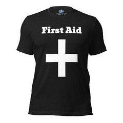 First Aid – Airlume combed and ring-spun cotton t-shirt