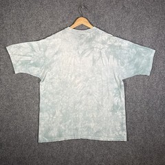 Vintage Star Wars Shirt Mens XL 90s Tie Dye Empire Strikes Back Yoda Liquid Blue