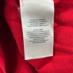 Polo Ralph Lauren T Shirt Mens L Red Custom Slim Fit Cotton Long Sleeve Tee