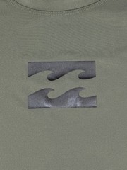 Billabong Men’s OD Green All Day Wave Loose Fit Stretch UPF 50+ Surf Shirt, 2XL