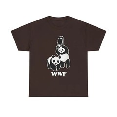 Panda Wrestling Hardcore Chair Tee | Playful Panda Illustration T-Shirt