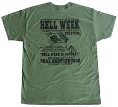 U.S. Seal Brotherhood Hell Week T-Shirt Buds Special Forces Patriotic Gift New