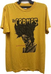 The Cramps Bad Music For Bad People Gold T-shirt Short sleeve S-5XL PD1724