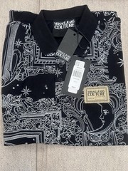 Versace Jeans Couture Black T-Shirt Size XL Men’s Authentic