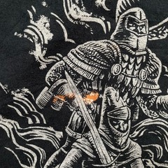 Metalocalypse Adult Swim Church of the Black Klok Graphic T-Shirt Flaw