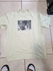 Supreme Roy DeCarava Mississippi Tee SS22 Pale Mint Green Size Medium Very Good