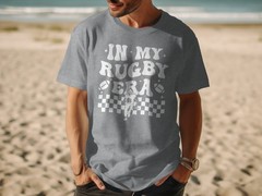 In My Rugby Era T-Shirt Funny Sports Gift for Rugby Fans Players Men Women Tee