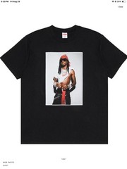 Playboi Carti Black Supreme Tee FW25 100% Authentic Guaranteed
