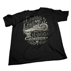 60th Birthday Gift Shirt For Men – Living Legend 1966