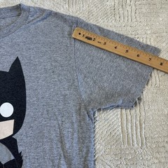 DC Comics Originals T-Shirt Mens Medium Gray Batman Funko Pop Graphic Tee Top