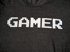 Homage Gamer Tee Shirt Short Sleeve Poly-Cotton-Rayon Mens Size Small