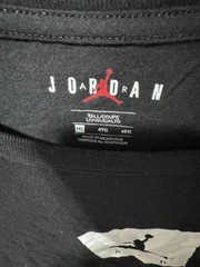 Jordan Men’s Jumpman Logo Black Cotton Long Sleeve T-Shirt 4XL Tall