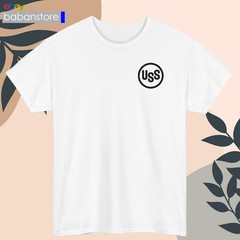 U.S. Steel Industrial Logo Black/White/Grey/Navy/Red/L Blue T-Shirt S-5XL
