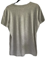 Nike Dri Fit Navy T- Shirt Heather Gray Short Sleeve Mens Sz L NWT