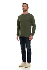 BILLIONHATS Mens Long Sleeve Colorful T-Shirts , Crew Neck Bulk Tees for Men