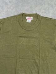 Vintage Soffe Shirts Shirt Mens S Green Basic Crew Tee Made In USA Poly Cotton