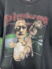 vintage 1992 Pigface Fook Shirt Size Large Faded black SEE photos!
