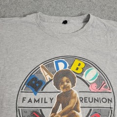 Bad Boy Family Reunion Tour Shirt Mens 2XL Gray Puff Daddy Rap Concert Hip Hop