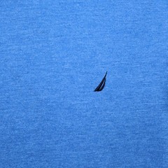 Nautical Sustainably Crafted Blue Men’s T-Shirt Activewear Sports Logo NWT Large