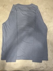 UNTUCKit – Size L – Men’s Pale/Light Blue Long Sleeve Henley T-Shirt
