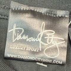 VTG Diamond City Sport 202 Men’s Long Sleeve T Shirt Size 2X Gray Graphic
