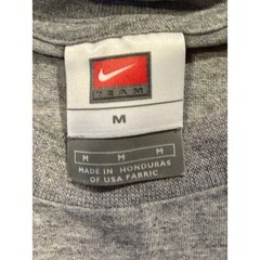 Nike T-Shirt Mens M Gray Washington Swimming Short Sleeve Graphic Tee Athletic