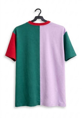 Vintage Style Karl Kani Men’s Colorblock Embroidered Logo T-Shirt Size M Cotton