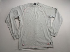 Ariat Work FR Work Knit Shirt Mens M Sleeve CAT 2 2112 Fire Resistant Grey