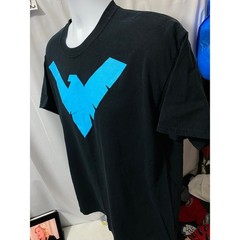 DC Comics Nightwing Black Shirt Mens Size XL Batman Universe