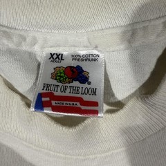 Vintage Sweatshop Workout Shirt Mens 2XL White Fruit Of The Loom Gym USA