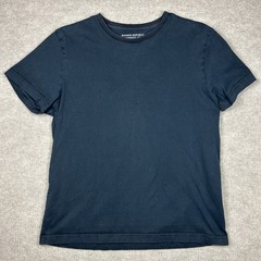 Lot Of 6 Banana Republic 100% Supima Cotton T-Shirt Black Large Crew Neck Blank
