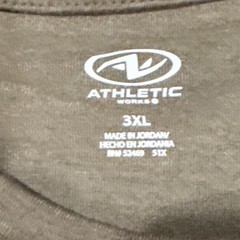 New (4) Athletic Works Mens 3XL DriWorks Long Sleeve T-Shirts Moisture Wicking
