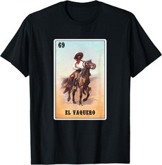 Vintage Mexican El Vaquero – Mexico Rodeo Cowboy T-Shirt