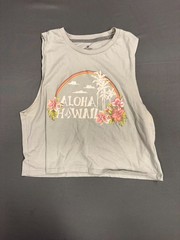 Volcom Aloha Hawaii Tropical Graphic Tank Top Island Vibes Size Small Womens
