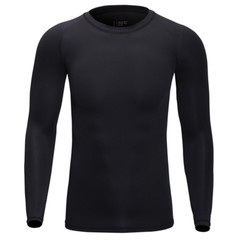 Men’s Sports Compression T Shirt Tight Fitness Gym Moisture Wicking Long Shirts