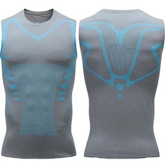 Singlets for Men Shaper Tank Top Compression Sleeveless Sports Muscle Tee Shirt