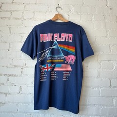 Vintage 80s Pink Floyd Momentary Lapse Of Reason Tour T Shirt Large