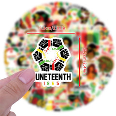 110 Pieces Juneteenth Freedom Day Stickers for Kids Black Independence Day Stick