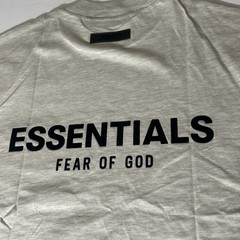 Essentials Fear Of God Short Sleeve T-shirt Light Oatmeal Men’s Size XXSmall