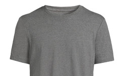 LOT of 2 George Men’s 2XL 50-52 Crewneck Tee with Short Sleeves Grey Heat NEW