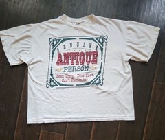 Vintage Laid Back 1993 Genuine Antique Person Funny Graphic T-Shirt XXL