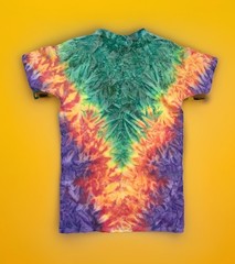 *New* 2XL – Sm Handmade Tie Dye, Spear Emerald, Crew or V-Neck, 30 Yrs Exp!