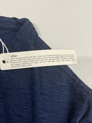 Flint & Tinder Shirt Mens Medium Blue Tenable Casual Outdoor Indigo 100% Cotton